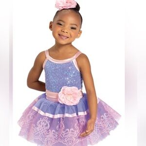WEISSMAN Dance Costume Do You Wanna Build a Snowman 12560 IC intermediate child